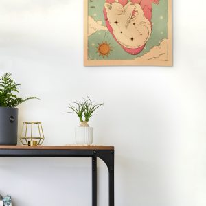 بکدراپ طرح 'گربه به همراه شعر حافظ