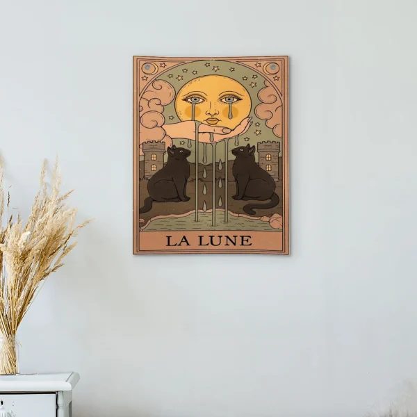 بکدراپ طرح la lune گربه و ماه